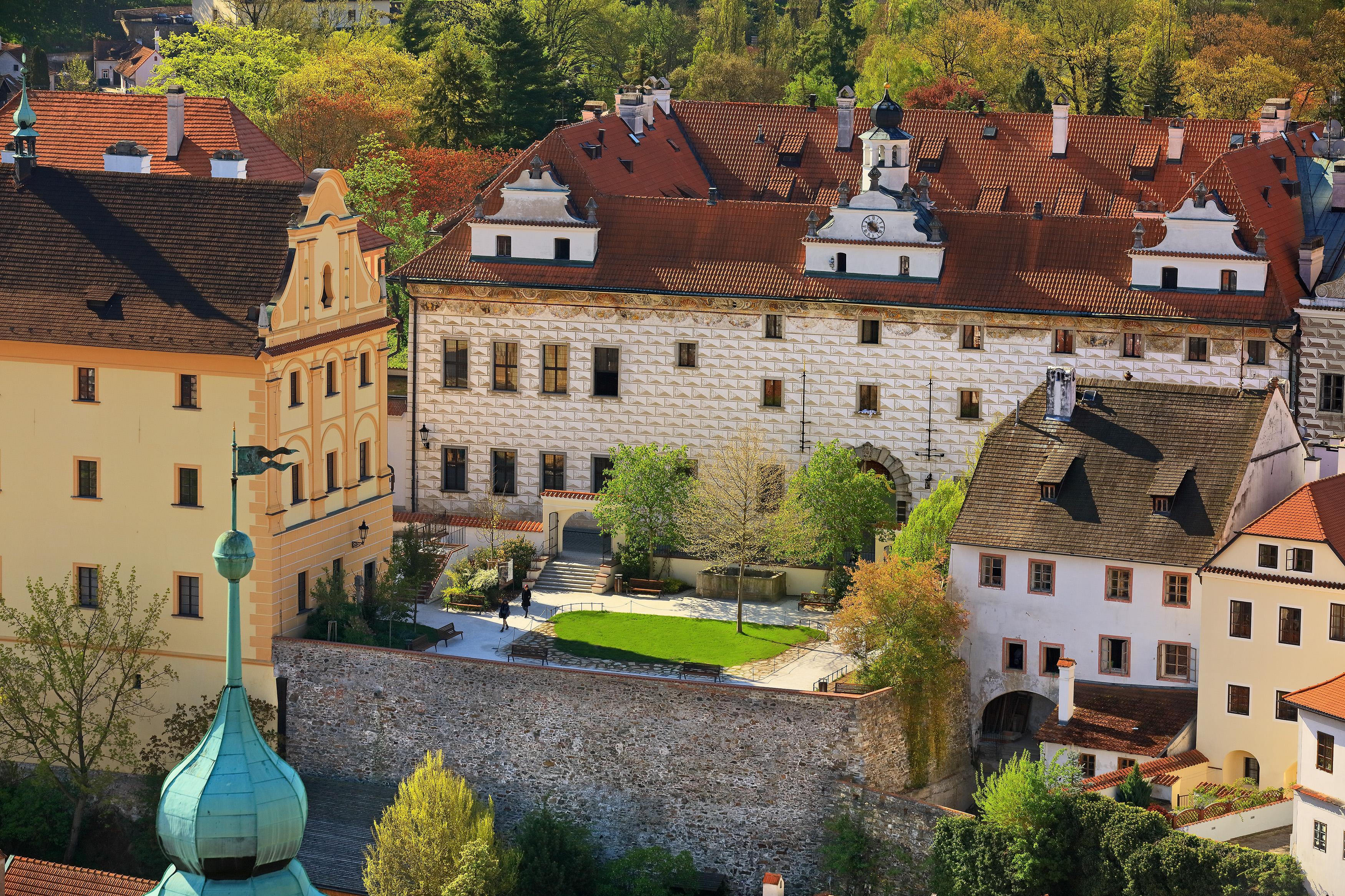 Hotel Ruze Чешки Крумлов Екстериор снимка The Landhamerhaus (white)