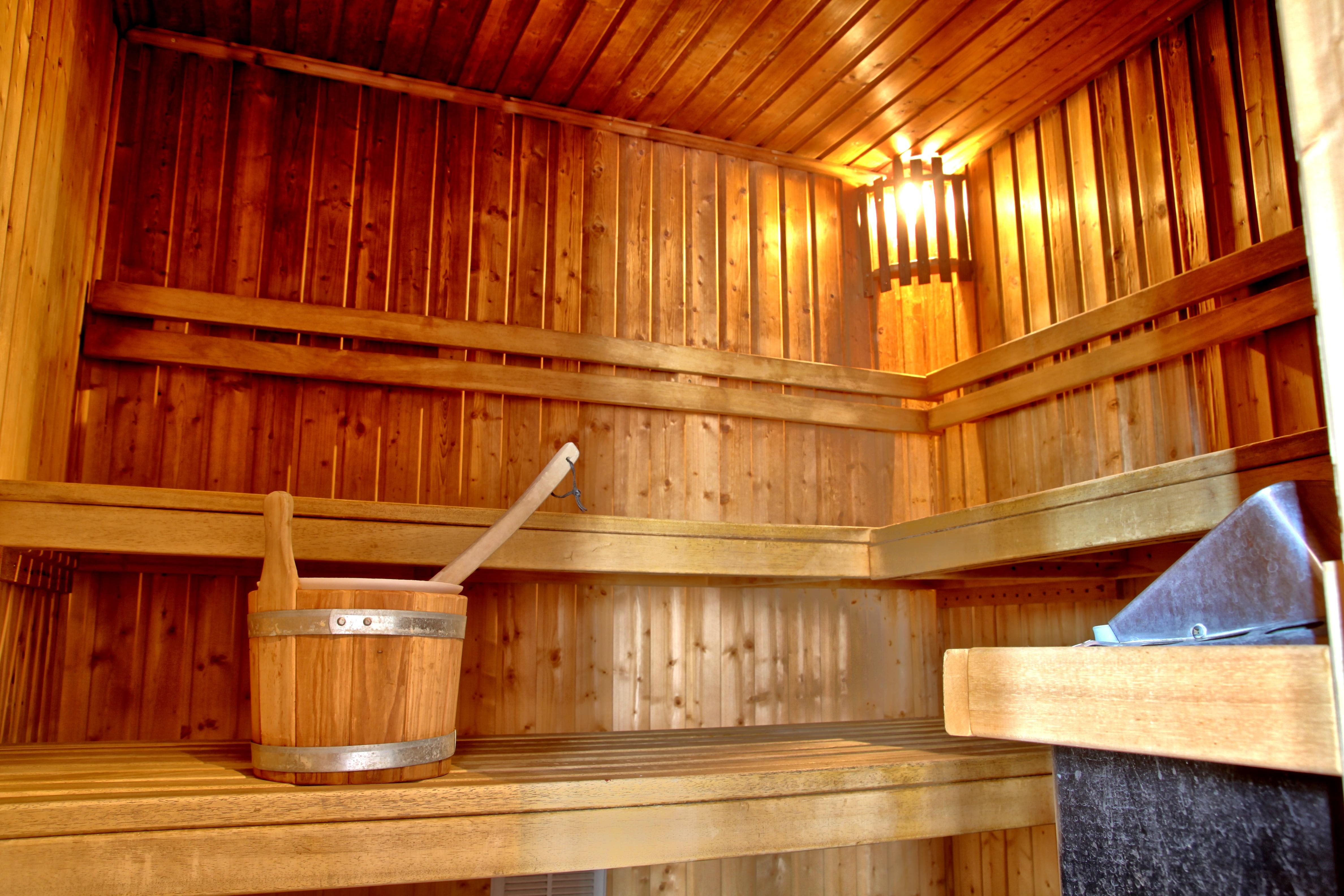 Hotel Ruze Чешки Крумлов Екстериор снимка A Finnish sauna