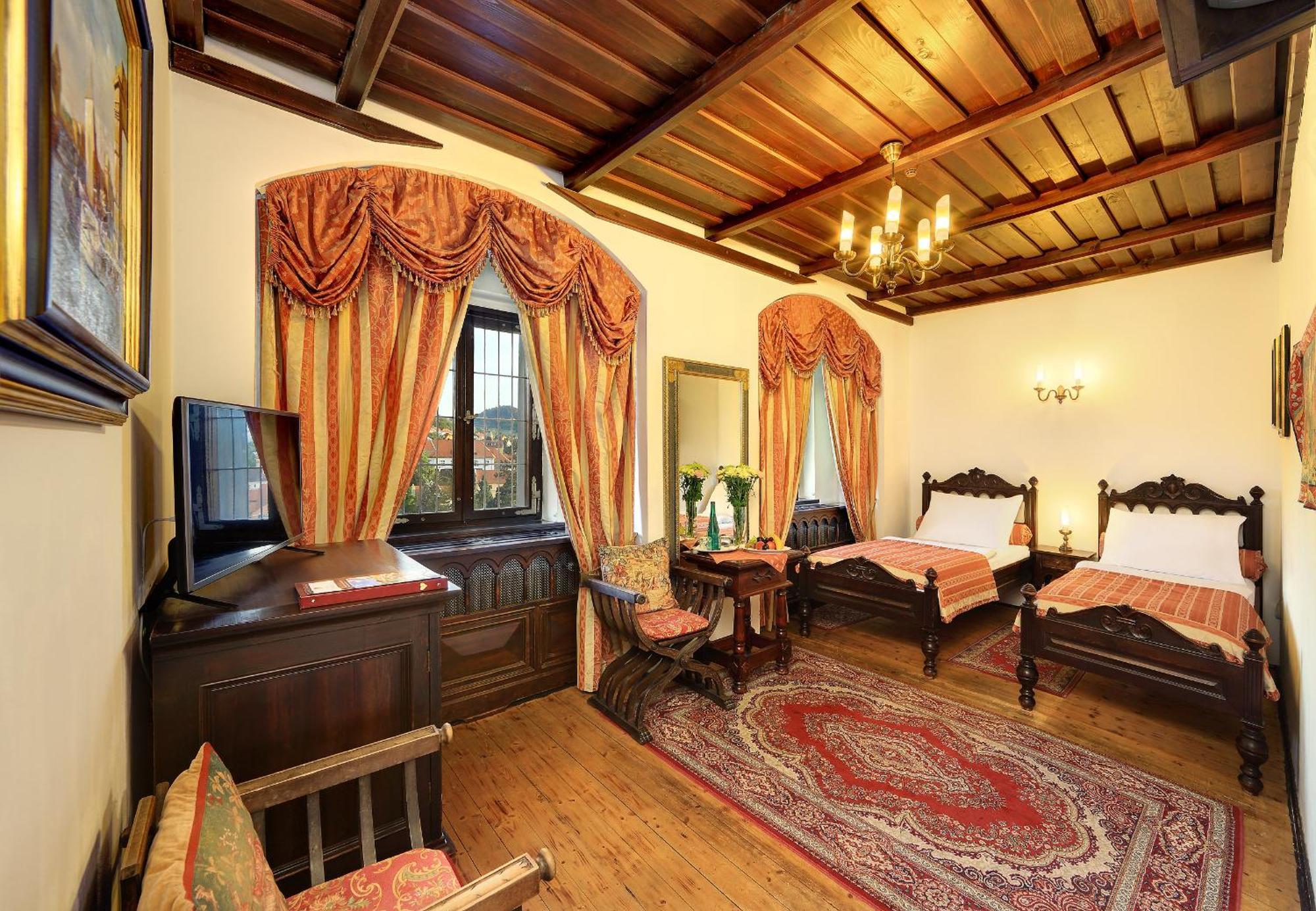 Hotel Ruze Чешки Крумлов Екстериор снимка A room at the hotel