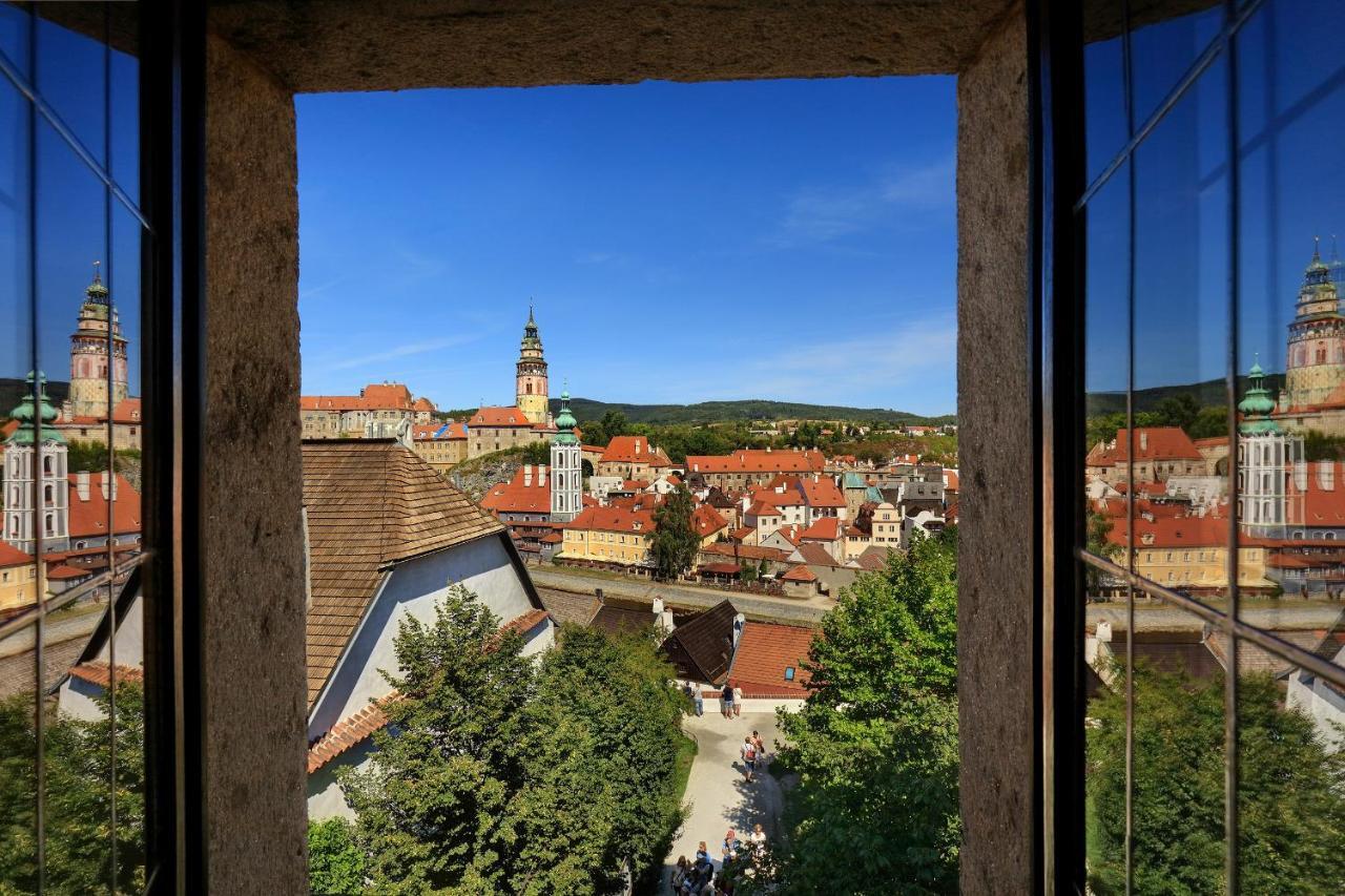 Hotel Ruze Чешки Крумлов Екстериор снимка View of the old town